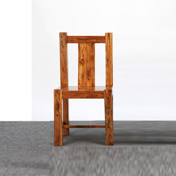 老榆木餐椅全实木椅子 全实木家具实木餐椅 餐厅饭店面馆靠背凳子