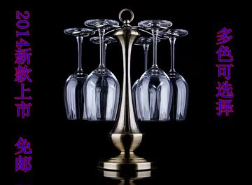 欧式红酒架创意桌式 葡萄酒架 时尚酒杯架 挂杯架吊杯架