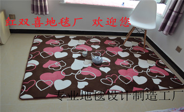 特价包邮 欧式出口珊瑚绒地毯 卧室 客厅茶几 门厅可定做可爱地垫