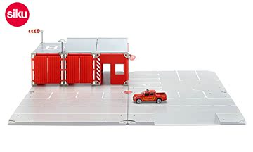2015专柜正品 SIKU 情景套装 消防总署U5502 合金车模型 儿童玩具