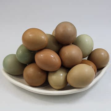 20枚野鸡蛋七彩山鸡蛋新鲜土鸡蛋柴鸡蛋飞禽蛋鸽子蛋大小包邮