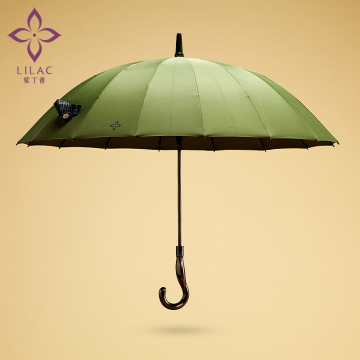 lilac紫丁香高档儿童伞男女创意大晴雨伞安全防夹手自动长柄直伞