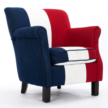 创意阳台小沙发椅 欧式美式单人沙发 小户型简约时尚休闲老虎椅子