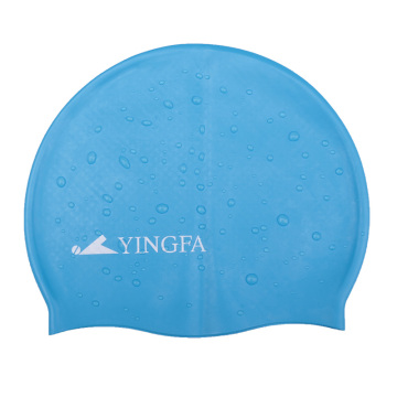 英发yignfa正品单色柔软硅胶防水泳帽男女通用游泳帽多色特价泳帽