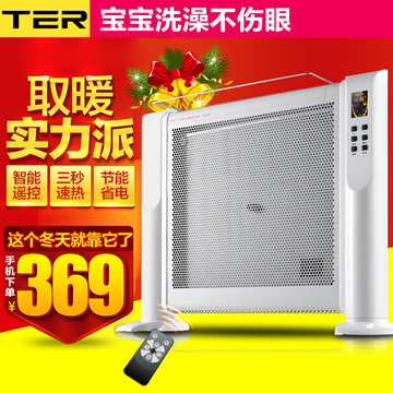 TER 取暖器暖风机家用 工业取暖器 浴室碳晶电暖器 取暖器办公室