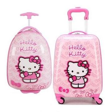 女童拉杆箱凯蒂猫书包小学生16寸18寸行李箱旅行箱幼儿园幼童拖箱