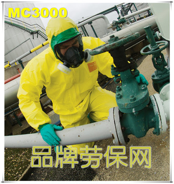 微护佳3000连体防护服耐酸碱防化学品C级防化服可防硫酸生化防护