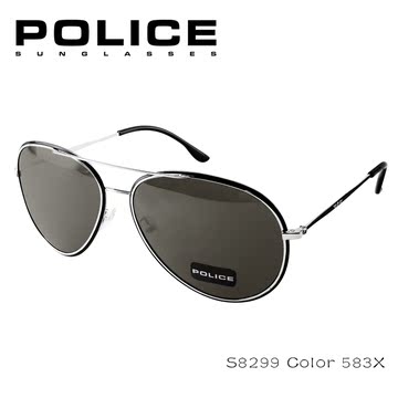 2015年警察Police正品太阳镜男款新款个性时尚潮流休闲墨镜S8299