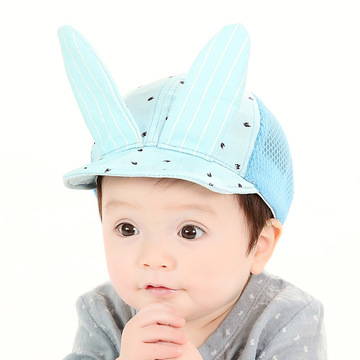 特价儿童太阳帽宝宝防晒遮阳帽夏季网格鸭舌帽6月-2岁
