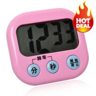热销推荐BK731超大屏幕定时器厨房用品必备烘焙电子提醒倒计时钟