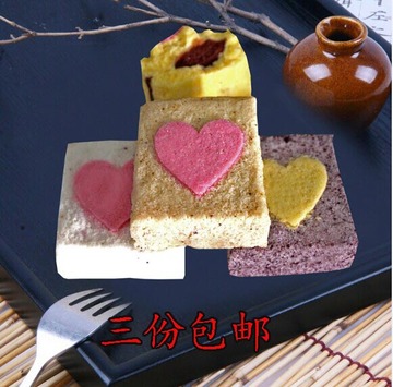 天仙福正宗韩国年糕营养爱心糕 延边朝鲜族传统美食年糕三份包邮