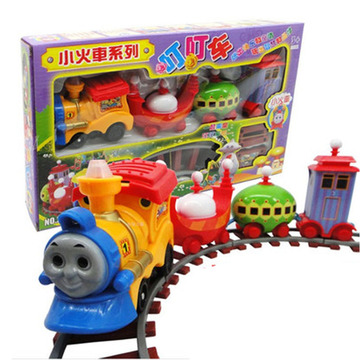 【一件起批】托马斯小火车头套装电动轨道车小汽车儿童玩具男孩