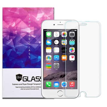 iphone6钢化玻璃膜 苹果6s全屏钢化膜 高清防指纹保护膜4.7防爆膜