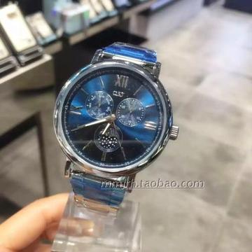 包邮韩国OST专柜代购简约男款钢带手表大表盘石英手表