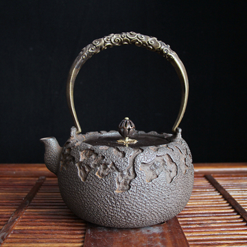 清沁堂仿古铁壶日本南部铁瓶养生老铁壶煮茶壶烧水