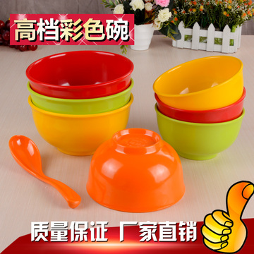 高档A5仿瓷碗塑料碗米饭碗日式碗筷大碗小碗韩式汤碗面碗密胺餐具