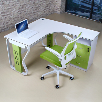 时尚办公家具办公桌单人位简约46人双人职员桌员工工位电脑桌卡座
