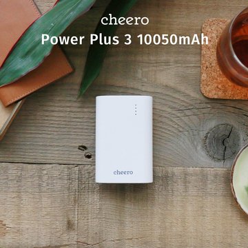正品包邮新款日本cheero Power Plus 3小巧可爱10050mAh移动电源