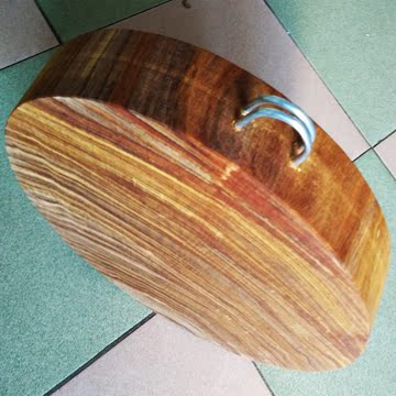 正宗越南铁木菜板39*6.0广西龙州蚬木砧板圆形抗菌两面用菜板