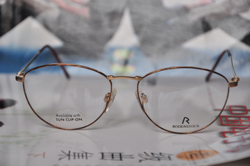 Rodenstock罗敦司得R2948C眼镜架复古眼镜框近视眼镜黑色玳瑁日本