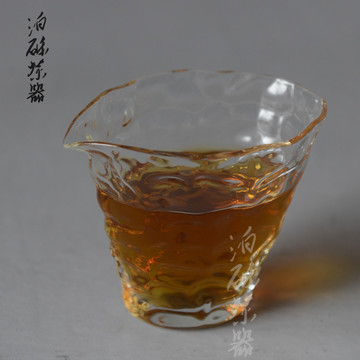 纯手工玻璃公道杯加厚耐热分茶器匀杯日式茶海日本功夫茶具