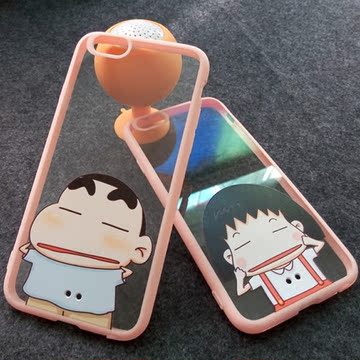 【天天特价】iphone6硅胶外壳苹果6splus卡通手机壳5s保护套女潮