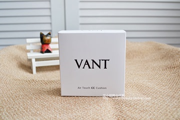 韩国代购 VANT 36.5水光气垫透亮CC霜 白色保湿/黑色气垫套盒控油