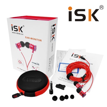 主播无忧ISK SEM5S监听耳机主播直播专用网络K歌入耳式耳塞