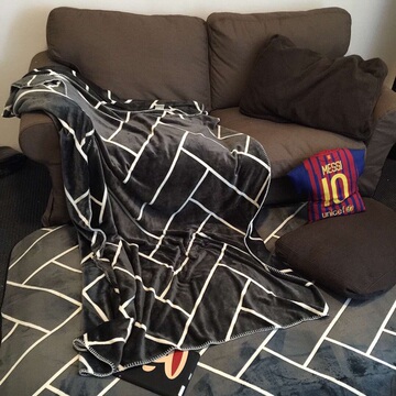 秋季空调毯子珊瑚绒毛毯双层床单法兰绒午睡单双人沙发潮牌盖毯