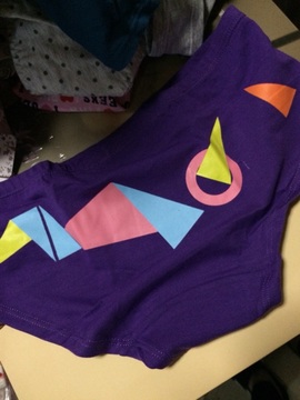 2015全棉紫色舒适女士内裤