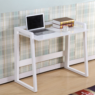 纯橡木桌实木桌电脑桌家用书桌写字台课桌学习桌现代简约折叠桌子
