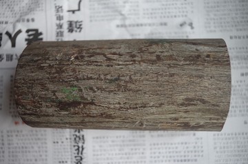 多金星印度小叶紫檀拆房老料圆柱子摆件实心木料拆房料原料1.79斤