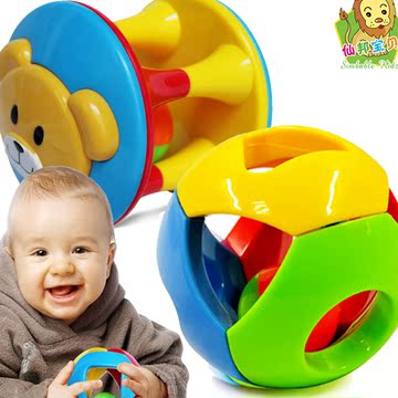 创意婴儿手抓摇铃球益智玩具0-1岁2五3六4七5八6九7十9个月bb宝宝