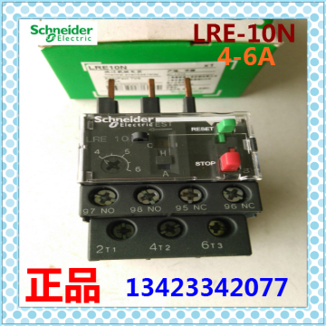 全新正品原装SCHNEIDE施耐德LRE-10N（4-6A）热继电器过载保护