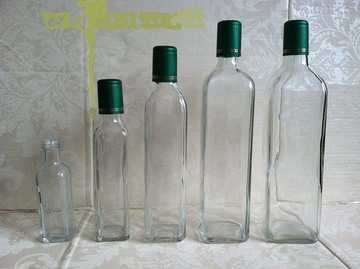 玻璃瓶橄榄油瓶 茶油瓶 香油瓶 芝麻油瓶50毫升-1000毫升