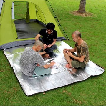 野餐垫防潮垫200*200超大铝箔坐垫 户外野营帐篷野餐地垫特价包邮
