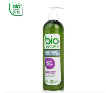 法国原装进口BioSecure安悦护色滋养水润洗发乳370ML