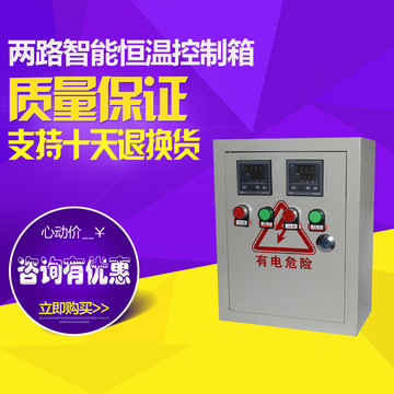 多路控制箱  单三相温度控制箱 两路温控箱 智能数显温控器加热箱