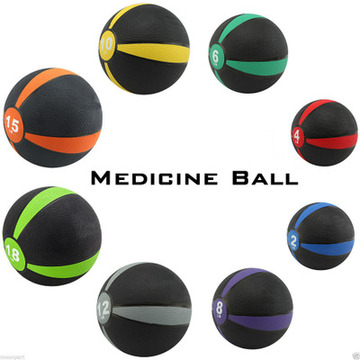 MedicineBall 橡胶药球弹力健身球1-10公斤重力球私教工作室器材