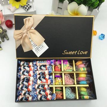 大白兔奶糖创意喜糖糖果礼盒盒装零食送男女生日圣诞节糖果礼物