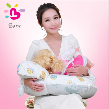 孕妇哺乳枕头婴儿喂奶枕宝宝多功能护腰哺乳抱枕学坐枕哺乳神器