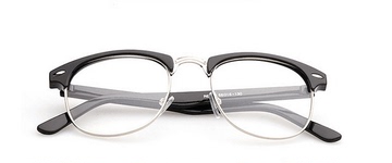 （有一作坊）复古半框 潮轻眼镜框平光镜 眼镜架 男女皆宜