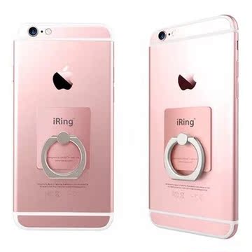 韩国iring手机指环支架扣苹果三星粘贴式华为小米创意通用金属环