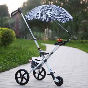 溜娃神器米高同款带伞悍马轮儿童折叠车三轮婴儿超轻便遛娃手推车