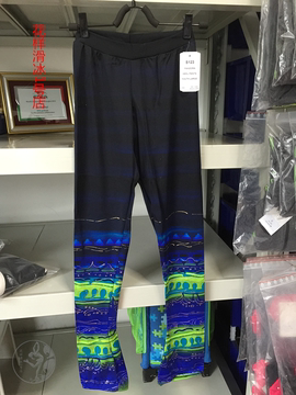 【花样滑冰1号店】加拿大 进口 Shiver 训练裤蓝色 S123 现货包邮