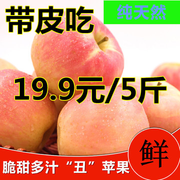 2016新果 新鲜上市红富士水果苹果新鲜水果孕妇儿童水果5斤包邮