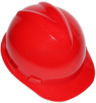 高强度 V型塑料施工安全帽 工程pe安全帽工程工地建筑领导通用