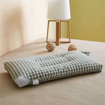 儿童枕头 水洗棉面料 柔软枕芯小枕头 学生枕头 可水洗 送枕套