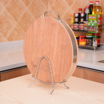 厨房用品置物架不锈钢304切菜板砧板架子案板架菜墩刀板架锅盖架