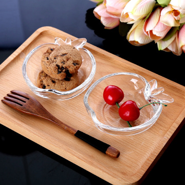 法兰晶 创意玻璃小碟子醋碟日式餐具餐碟盘蘸酱盘日式料理小碟子